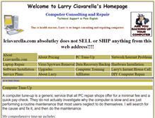 Tablet Screenshot of lciavarella.com